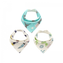 Baby Bandana Drool Bibs,3 Pack Baby Bibs for Boys Girls,Teething Bib Set,Super Soft and Absorbent