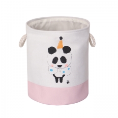 Miracle Baby Canvas Storage Basket, Multifunction Waterproof Foldable Laundry Hamper Bucket  for  Kids Toy Nursery Laundry