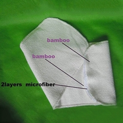 Miracle Baby Cloth Inserts for Diapers Pants Reusable Liner Super Absobent Cloth Diapers 5 Pack 13.4''X5.9''