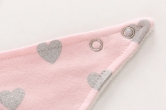 Baby Bandana Bibs, Bibs for Teething and Drooling,Super Absorbent and Soft,100% Cotton Baby Burp Bib Set 3 Pack