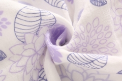 Swaddles,100% Cotton Muslin Blankets, 59''x 47'' with Double Layer,Extra Soft