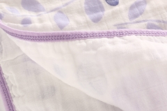 Swaddles,100% Cotton Muslin Blankets, 59''x 47'' with Double Layer,Extra Soft