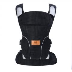 Portable Mesh Baby Carrier Breathable Lightweight Infant Sling Carrier Adjustable Toddler Carrying Bag for Newborn
