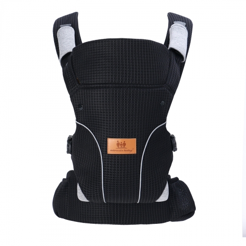 Portable Mesh Baby Carrier Breathable Lightweight Infant Sling Carrier Adjustable Toddler Carrying Bag for Newborn
