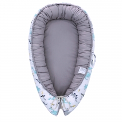 Baby Lounger Baby Nest for Co Sleeping Portable Breathable Cotton Newborn Lounger Mattress for Crib & Bassinet Newborn Shower Gift Essential